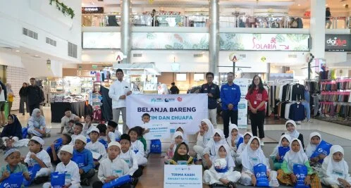 Belanja Bareng Yatim & Dhuafa, Hadirkan Senyum Penuh Bahagia