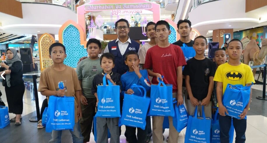 Belanja Bareng Anak Yatim Hadirkan Senyum di Hari yang Istimewa