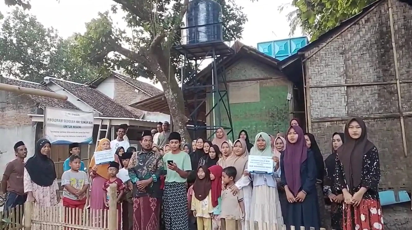 Pembangunan Sumur Bor di Pesantren Nurul Mubtadi’in, Pandeglang, Telah Selesai